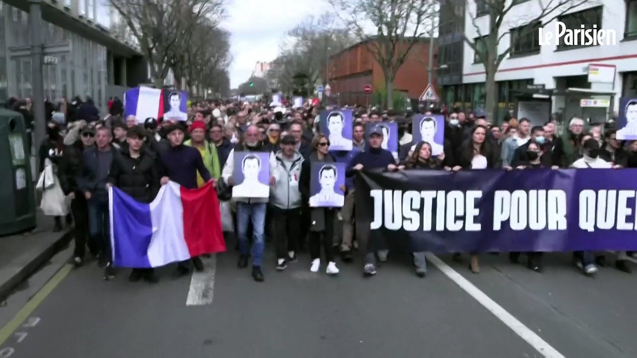Lyon : des centaines de personnes se rassemblent pour rendre hommage à Quentin Deranque