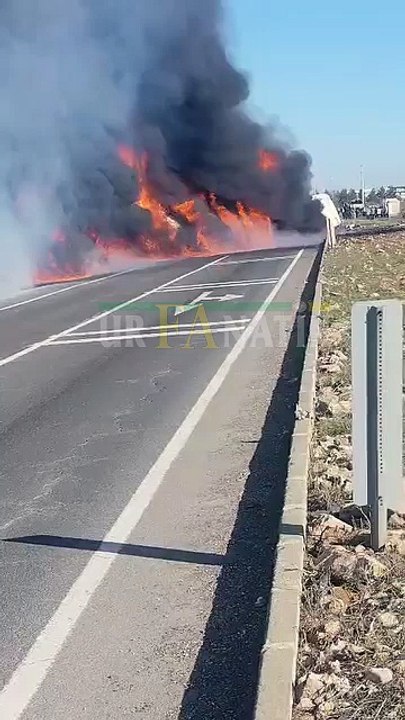 Şanlıurfa-Viranşehir Karayolu Savaş Alanına Döndü