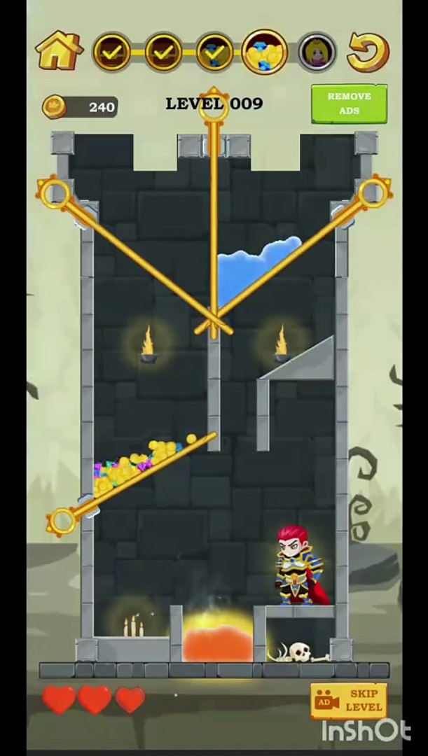 ⁣Hero Rescue Gameplay |Level 9| #gaming #trending #asmr #herorescuegameplay