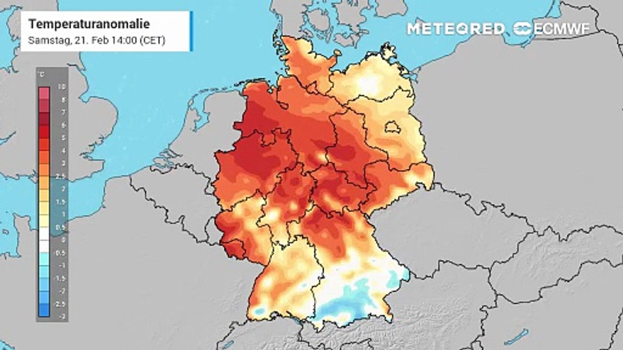 Mega-Wärmewelle rollt auf Deutschland zu - es wird deutlich zu warm für die Jahreszeit!