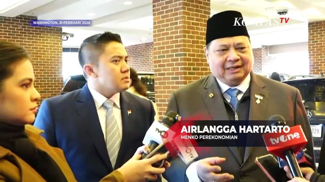 [FULL] Menko Airlangga & Seskab Teddy Jelaskan Langkah Indonesia soal Tarif Trump Dibatalkan MA AS