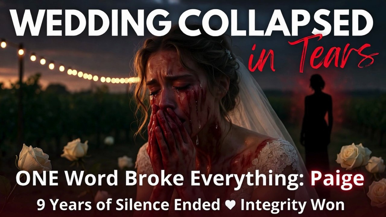 Wedding Ruined in Tears! "Paige" Exposed 9 Years Betrayal – Bride's Epic Revenge Karma! 💔😭#RedditStories #WeddingDrama #Betrayal #CheatingRevenge #Karma#HeartbreakStory