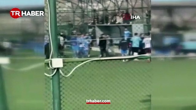 Maç sonrası saha içi karıştı kan döküldü: 3 futbolcu hastanelik oldu