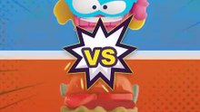⚡#superthings #kazoompowerwarriors FRIEGHTER VS BADDIE BURG - By CARA BIN BON BAND 🤡