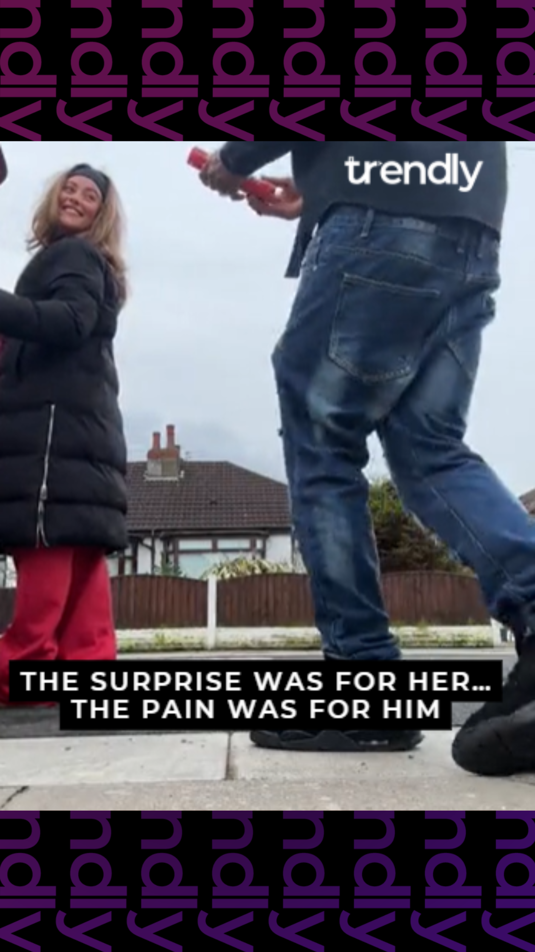 Confetti Bomb Goes Off The Wrong Direction During Valentine’s Surprise