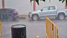 Chuva forte atinge Belo Horizonte neste sábado