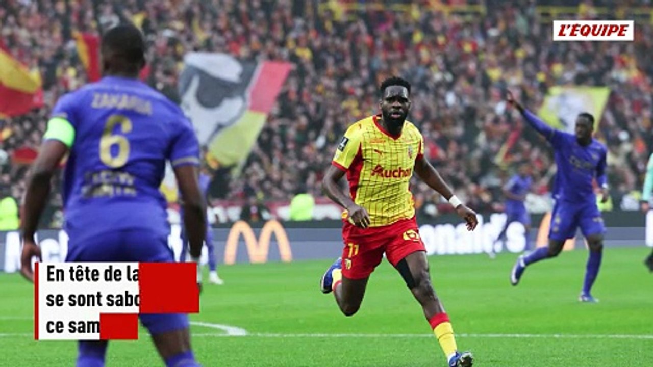 Lens craque contre Monaco et laisse au PSG l’occasion de reprendre la tête de la Ligue 1 - Foot - Ligue 1