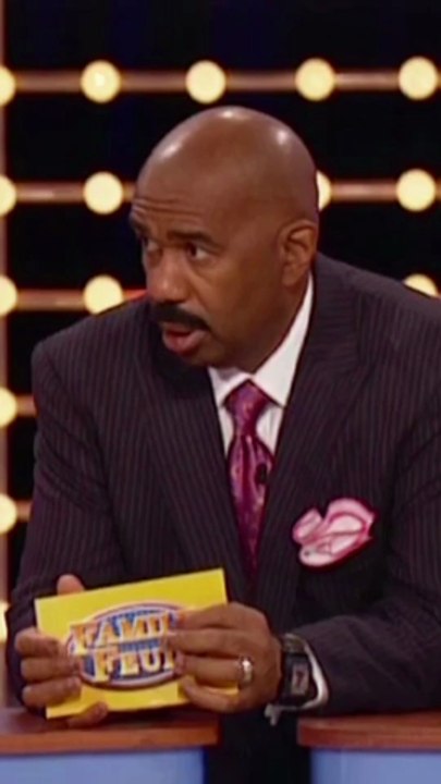 Steve Harvey Nails the Pause After This Risky Answer on Family Feud