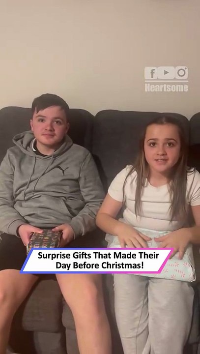 Christmas Came Early… Their Reaction Is Priceless!|| Heartsome 💖
