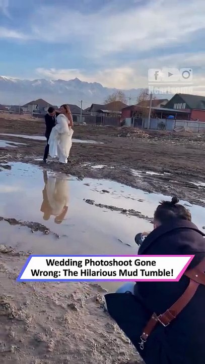 Groom Drops Bride in Mud During Wedding Photos! 💍|| Heartsome 💖
