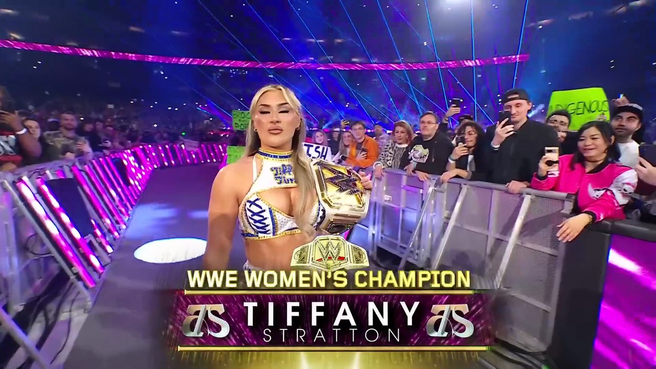 FULL MATCH Tiffany Stratton & Trish Stratus vs. Nia Jax & Candice LeRae Elimination Chamber 2025