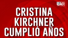 Cristina Kirchner cumplió años: lo pasó con pena y sin gloria