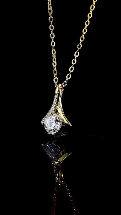 1CT Moissanite 14K Gold Necklace | 91% OFF Luxury Jewelry Deal 😱💎