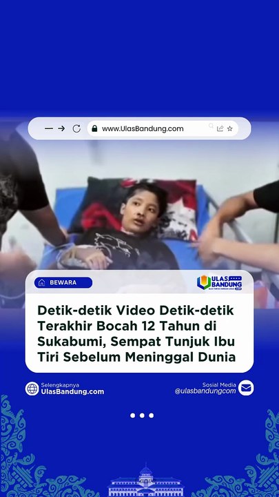 Bocah 12 Tahun Tewas di Jampang Kulon, Diduga Korban KDRT, Polisi Tunggu Hasil Autopsi