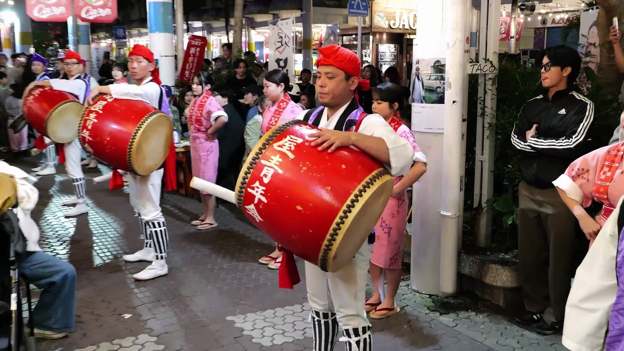 胡屋青年会　足立屋コザ店10周年祭演舞　令和8年2月21日　Eisa - Traditional Dance of Okinawa