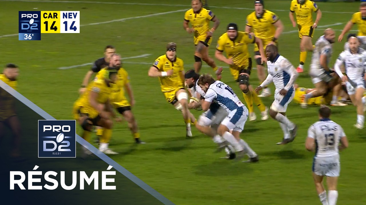 PRO D2 Saison 2025-2026 J21 - Résumé US Carcassonnaise - USON Nevers