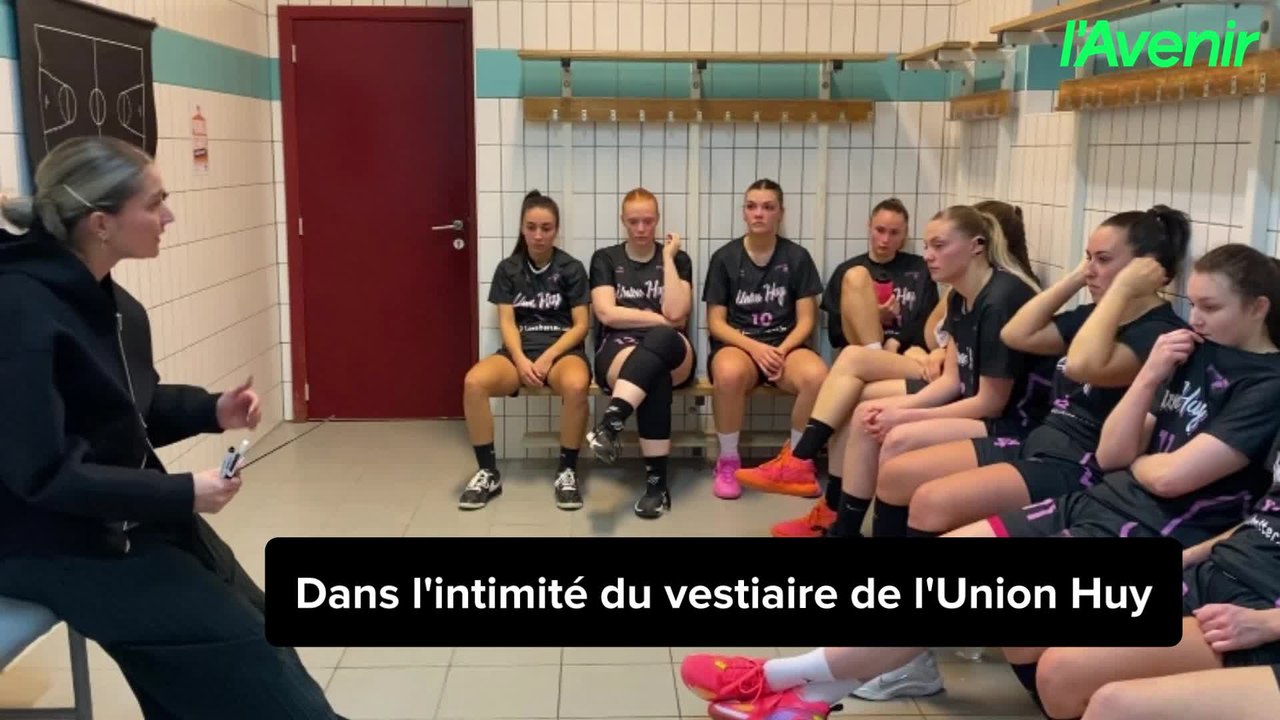 Dans l'intimité du vestiaire de l'Union Huy