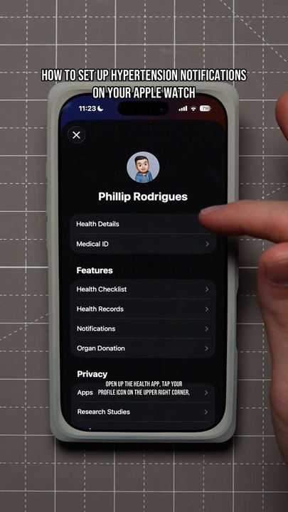 Did You Know Your Apple Watch Can Watch For Signs Of High Blood Pressure  Hypertension Notifications #shorts