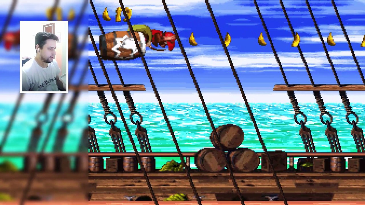 🎮 Donkey Kong Country 2 Ep.[01] - Galeão Galeado & Caldeirão do Crocodilo.⚓