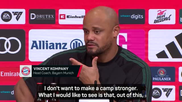 Kompany hopes people 'come together better' after Vinicius racism row