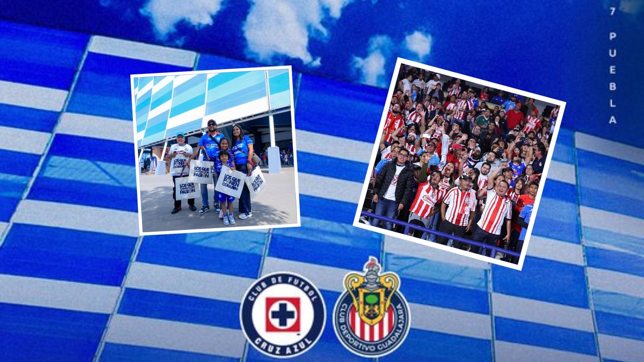 Cruz Azul - Chivas genera gran expectativa y numerosa afición se da cita en el Estadio Cuauhtémoc