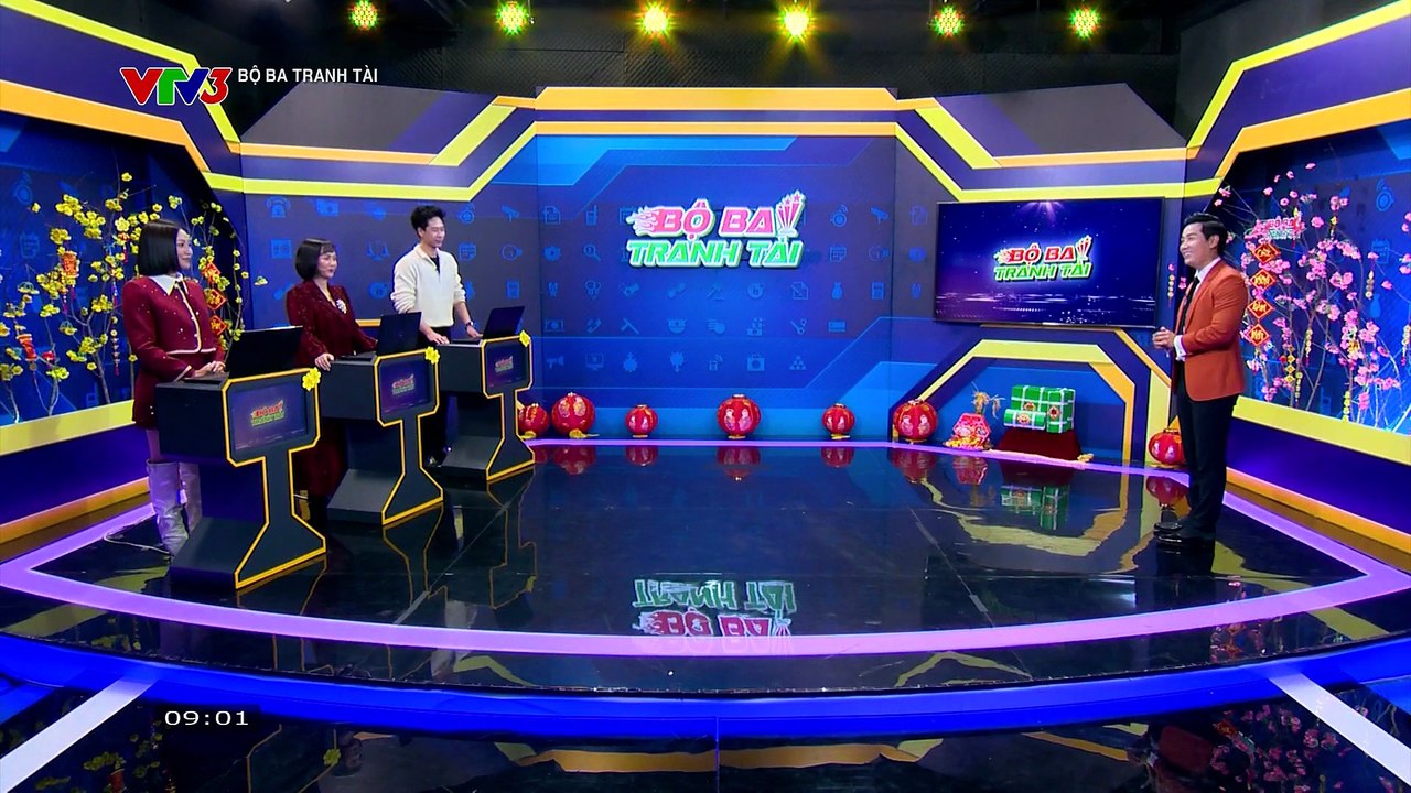 VTV3 - Bộ ba tranh tài (22/02/2026, Mùng 6 Tết)