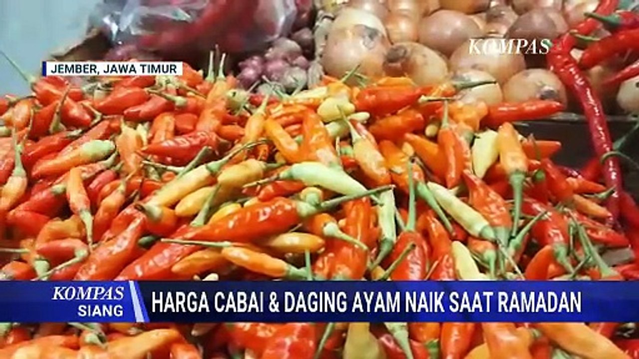 Harga Bahan Pokok Naik Selama Ramadan: Cabai Rawit Rp130 Ribu, Daging Sapi Tembus Rp140 Ribu per Kg