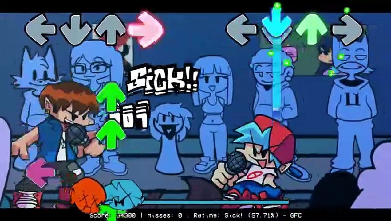 Friday Night Funkin' Street City (FNF Mod) Vs Kyle