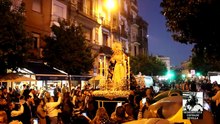 Traslado de los titulares de la Hermandad de la Estrella a la Parroquia de San Jacinto