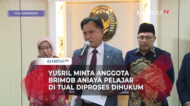 Menko Yusril Minta Anggota Brimob Penganiaya Pelajar hingga Tewas di Tual Diproses Hukum