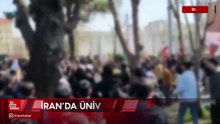 Tahran’da üniversite kampüsünde hükümet yanlısı ve karşıtı gruplar çatıştı