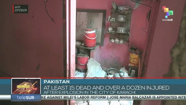 Pakistan: Explosion in Karachi leaves 15 dead and dozens injured