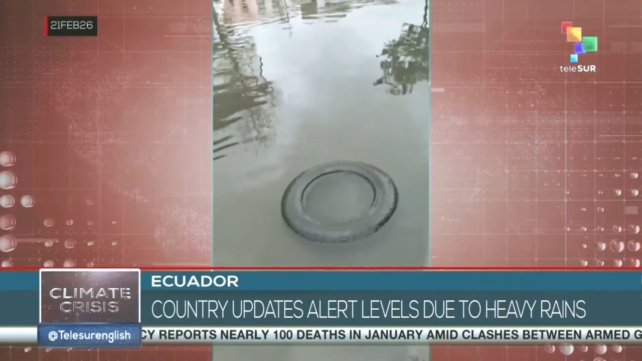 Ecuador: Authorities update alert levels after deadly rains