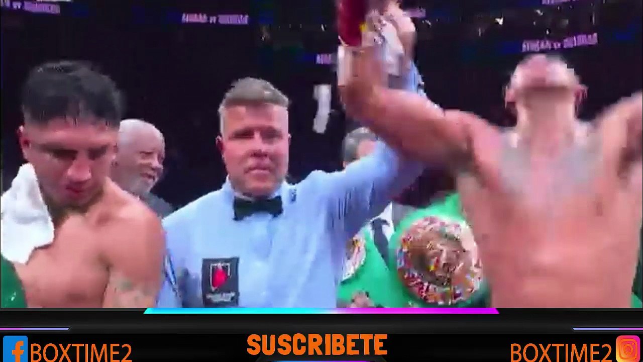 VICTORIA PERFECTA DE RYAN GARCIA SOBRE MARIO BARRIOS HOY EN LAS VEGAS, ES CAMPEÓN CMB WELTER Y RETA A STEVENSÓN