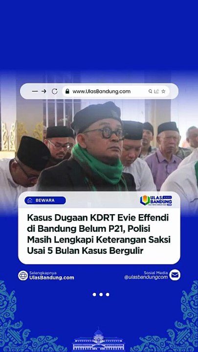 Kasus Dugaan KDRT Evie Effendi di Bandung Belum P21, Polisi Masih Lengkapi Keterangan Saksi