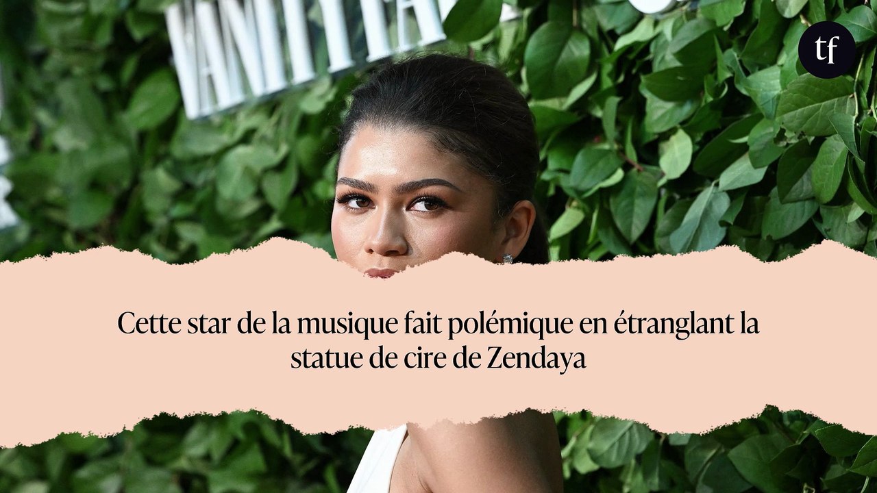 Cette star de la musique fait polémique en étranglant la statue de cire de Zendaya
