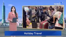 Taoyuan Airport Sees High Tourist Numbers as Lunar New Year Holiday Ends