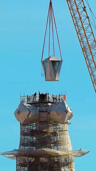 Hoy la Sagrada Familia se convierte en la iglesia más alta del mundo
