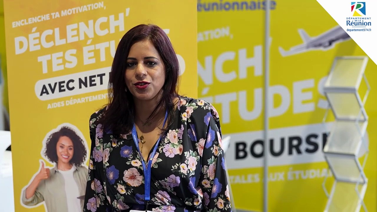 Interview sur le stand du Département