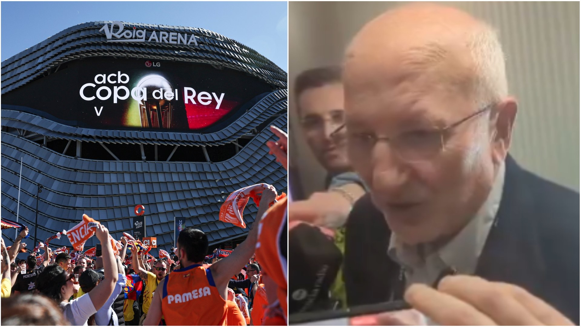 Juan Roig: "Lo que tienen que hacer los demás equipos es hacer estos pabellones"