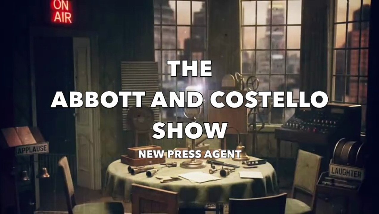 The Abbott and Costello Show - New Press Agent (Old Time Radio Comedy)