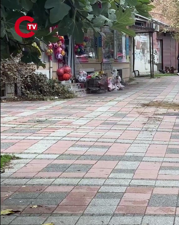 İstanbul - Kağıthane’de düştüğü araç üzerinden geçip duvara sıkıştırdı Sinema gibi