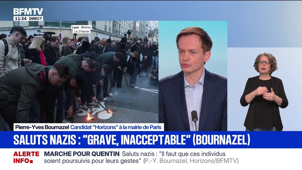 "LFI est un parti d'extrême gauche qui défie nos principes républicains", estime Pierre-Yves Bournazel, candidat "Horizons" à la mairie de Paris