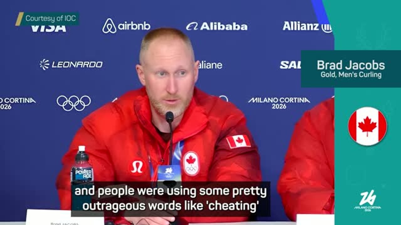 Canada slam 'cheater' accusations after winning curling gold