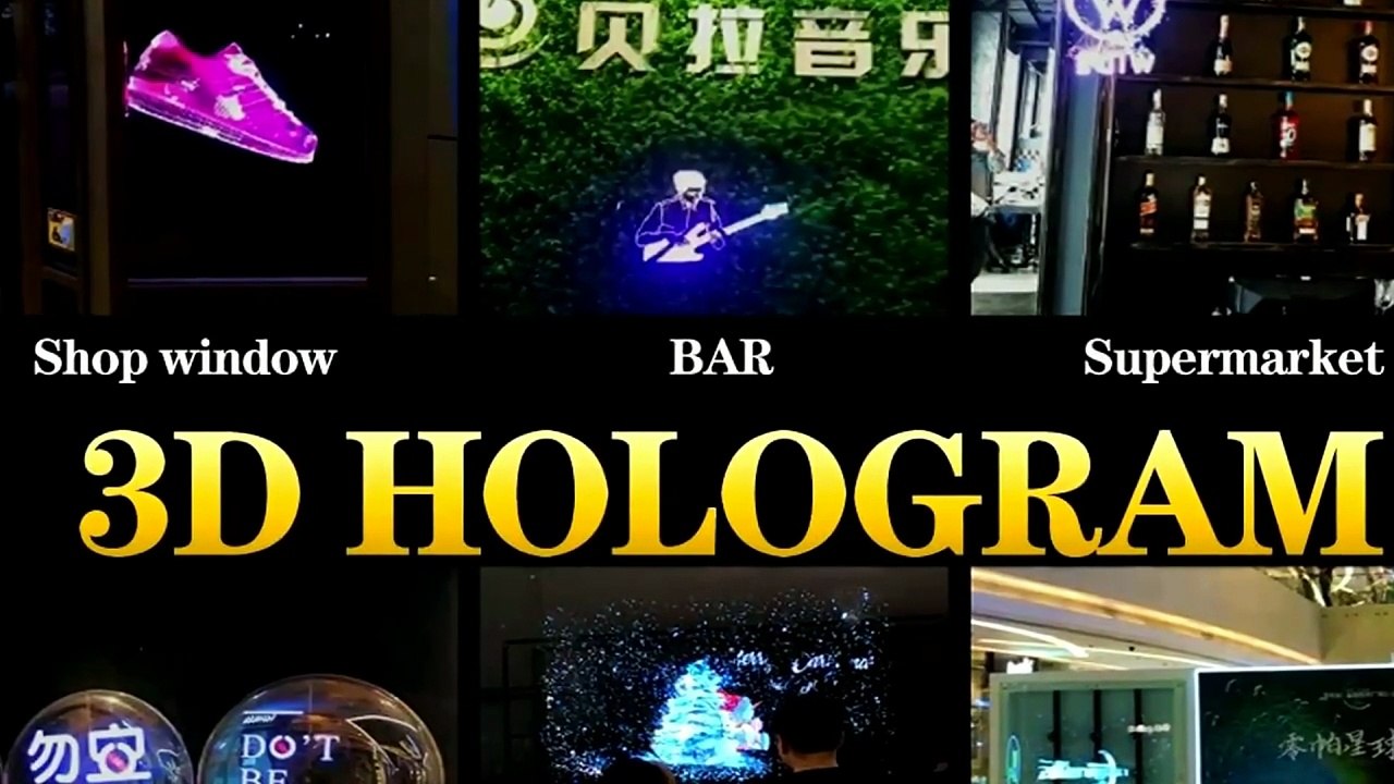 Missyou 12.6-Inch 3D HologramFan: WiFi, Bluetooth & 700 Videos