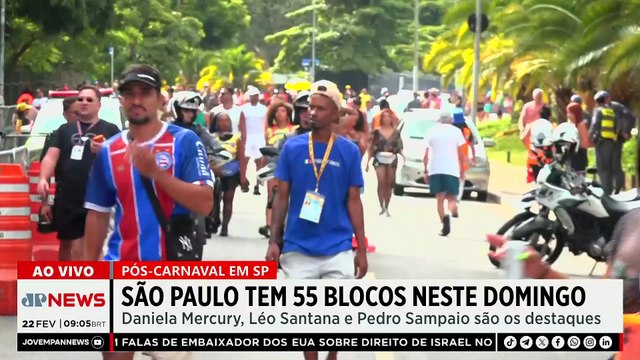 São Paulo ainda tem 55 blocos de Carnaval neste domingo (22)