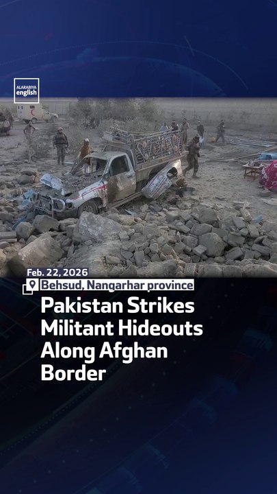 Pakistan Strikes Militant Hideouts Along Afghan Border