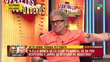 La categórica sentencia de Beto Casella sobre Tamara Pettinato: "Desagradecida"