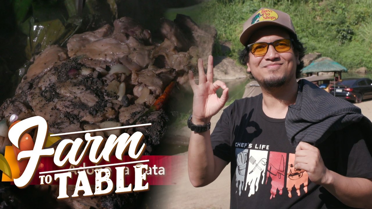 How to cook ‘Adobo sa Gata’ in CLAY MUD with Chef Mac Dowell Labrador | Farm To Table