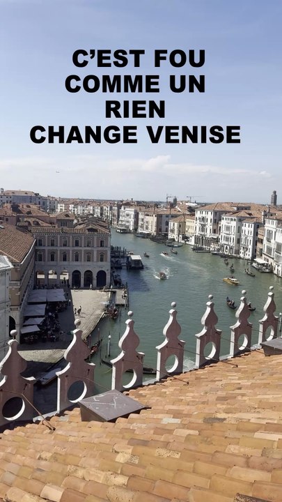 C'est fou comme un rien peu changer Venise, version #horreur #venise #insolite #italie